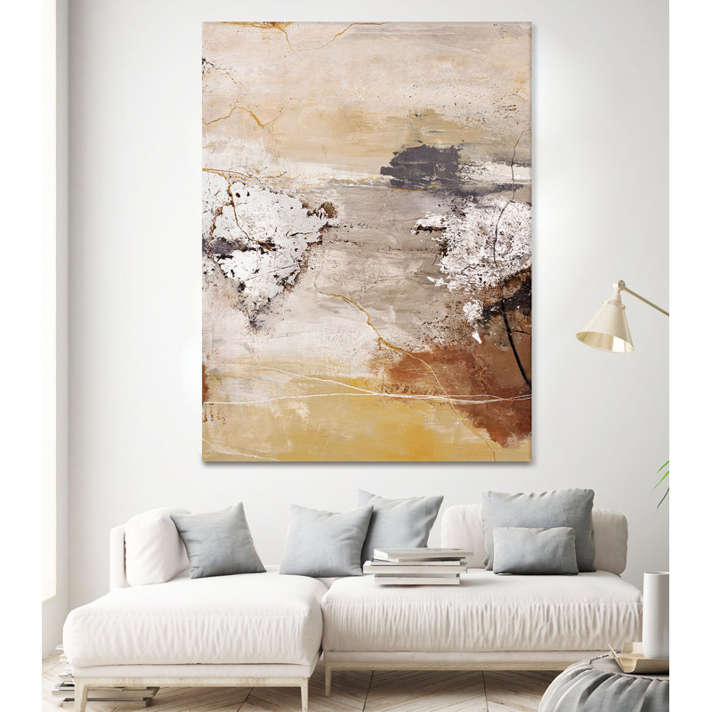 «Silver Space» par Design Fabrikken, reproduction d'art sur toile tendue
