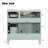 Modern Bathroom Vanity with Ceramic Sink and Multiple Storage Options for Enhanced Functionality