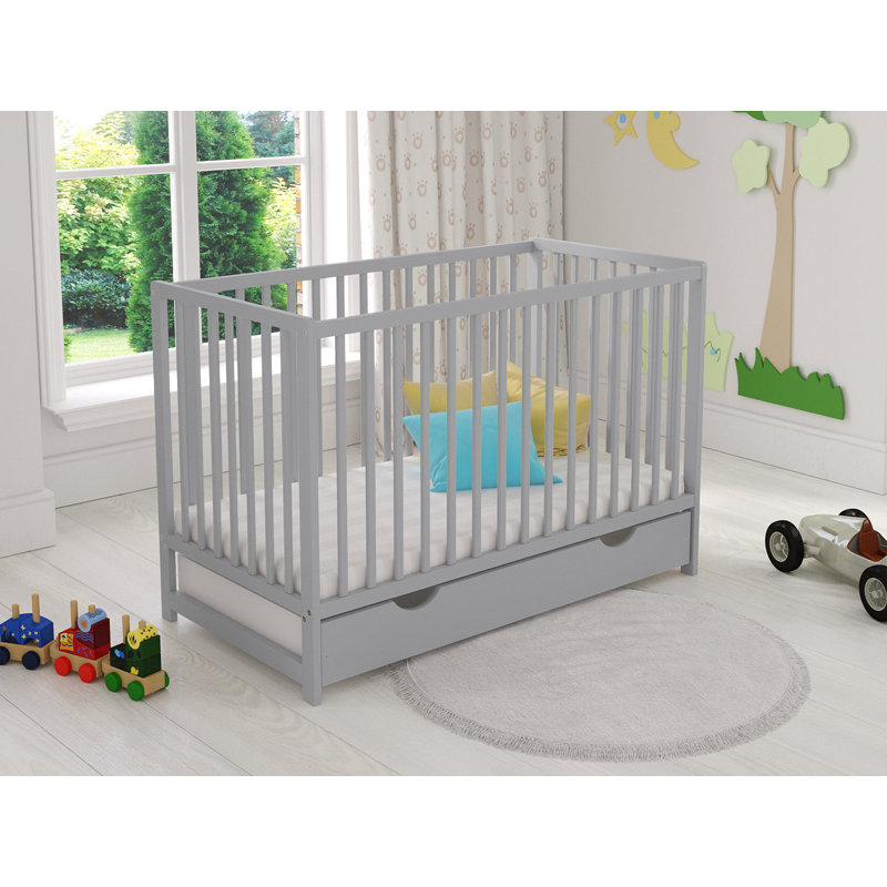 Krull Cot Bed, Grey