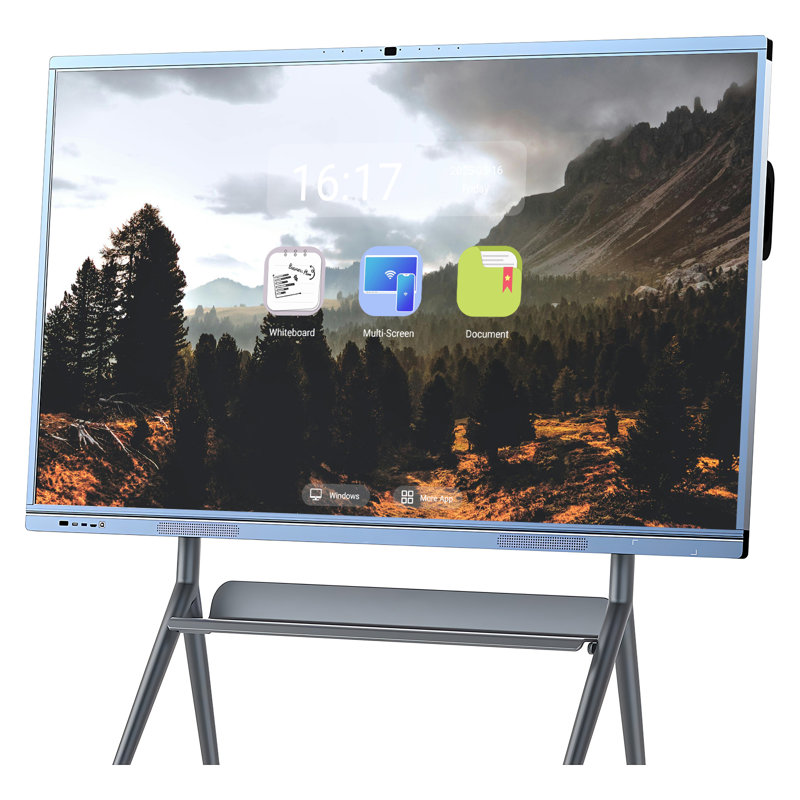 Offre spéciale JYXCN! Smart Board - tableau blanc interactif à écran tactile tout-en-un, système double qui augmente la productivité, partage de nuage connecte les équipes - parfait pour la formation, le bureau et les présentations