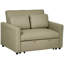Nencho Square Arm 2 Seater Sofa Bed-2009107327