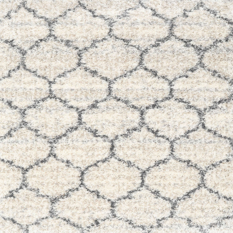 Geometric Indoor Rug, Square 5'
