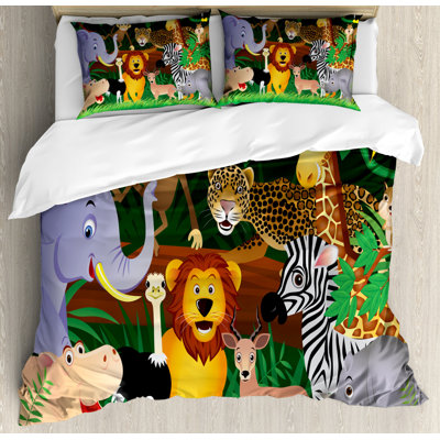Aneesh 350 TC Microfibre Duvet Set