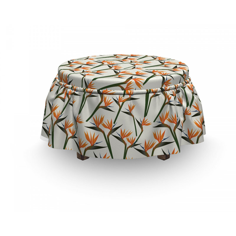 Housse pour oiseaux de paradise repose-pieds