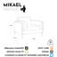 Mikael Upholstered Armchair-671664596