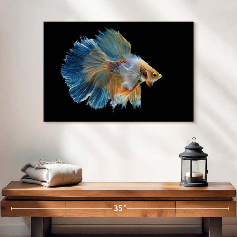 Brampt Sublime Fighter Fish, 20" H x 30" W