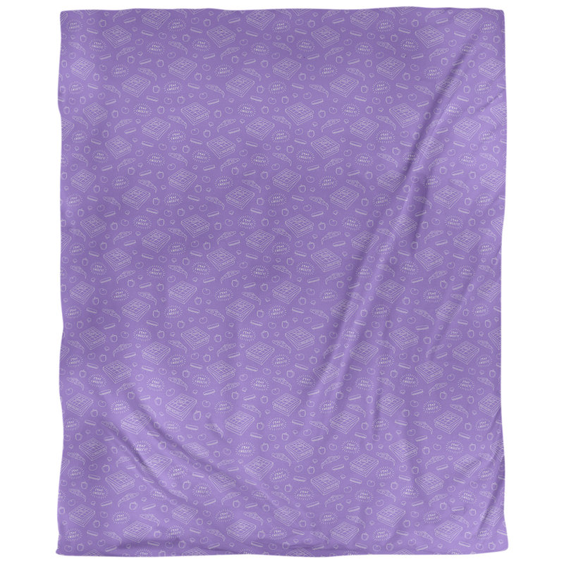 Tissu pizza, Mauve, L 58 po x l 36 po, Sergé de coton