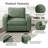 36.2" Wide Upholstered Swivel Accent Armchair-1008299861