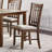 Karpinski 6 Person Rectangular Table Set w/ 4 Lattice Back Side Chairs & 1 Bench
