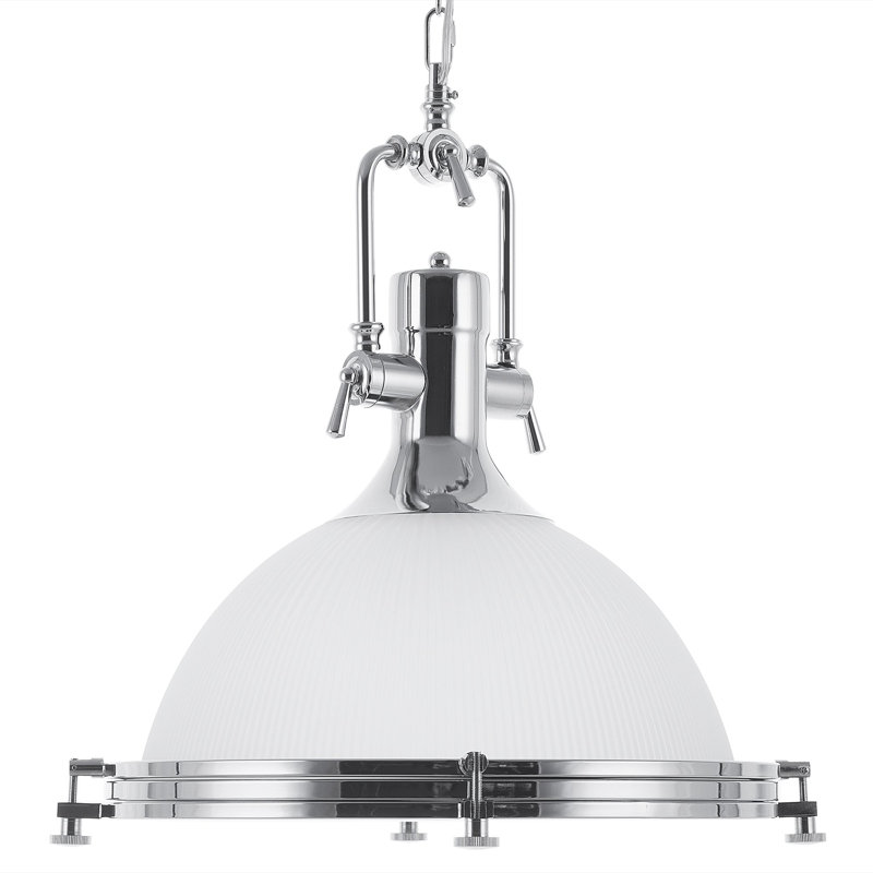 Parra 1 - Light Silver Dome Pendant