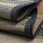 Tapis rayé vert / bleu intérieur / extérieur Tavon-1635193073