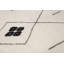 Moroccan Wool Southwestern Area Rug in Ivory/Black-92657840