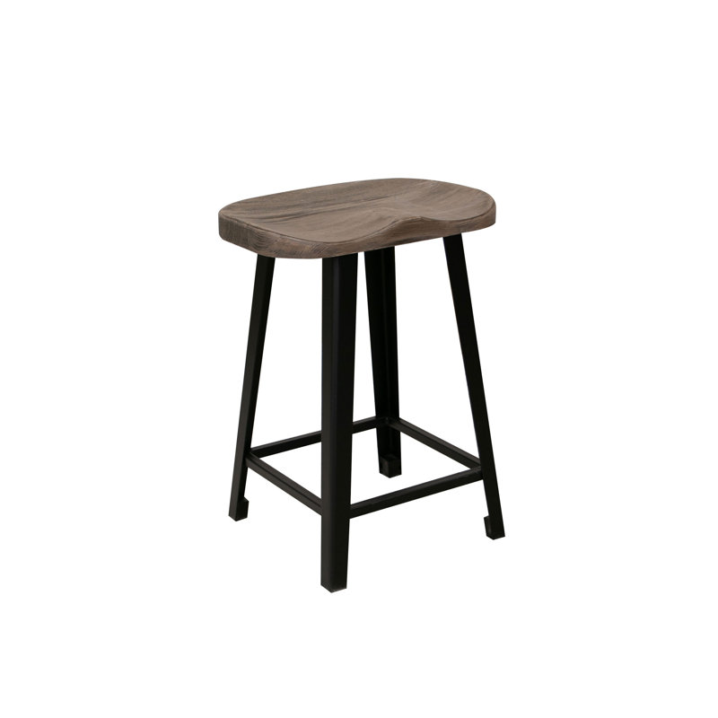 Aerielle Solid Wood Counter Stool