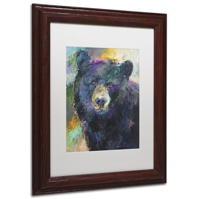 « art bear », impression sur toile