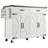 53.5''Farmhouse Kitchen Island With Power Outlet-1472125204