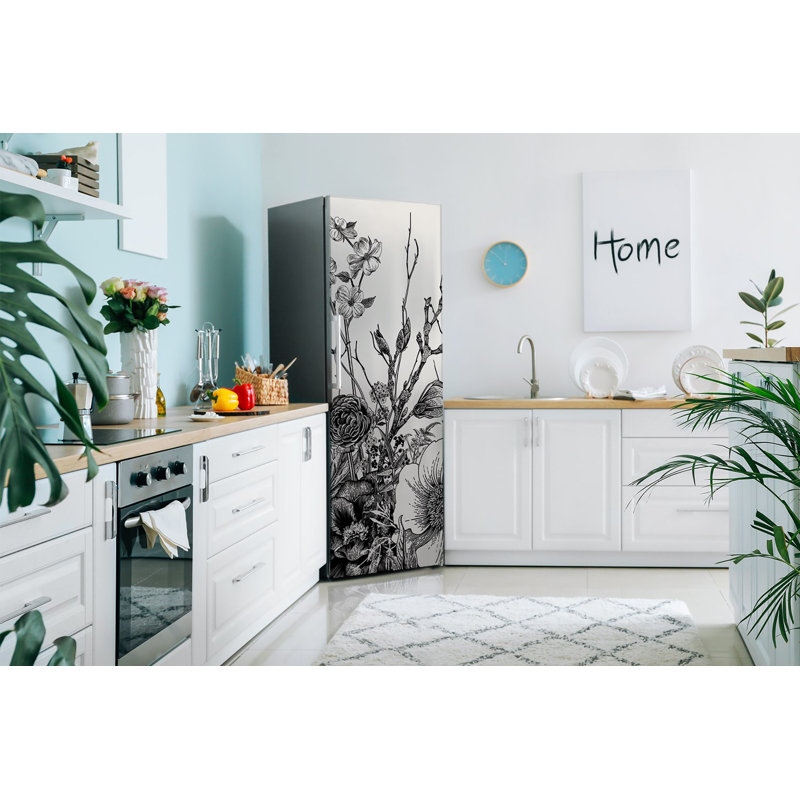 Plants & Flowers Door Decal