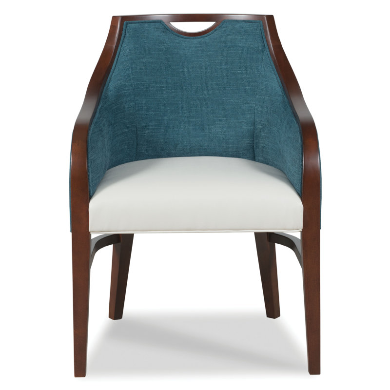 Fauteuil l 24 po Anthony, Noyers, Polyester turquoise 8789