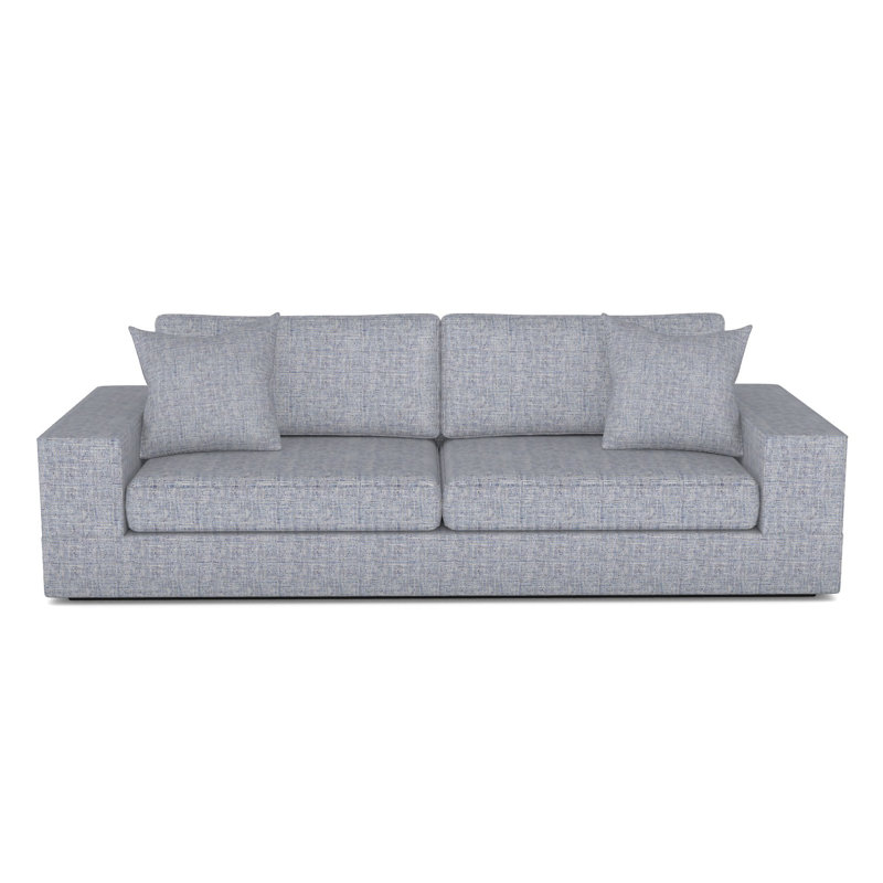 Embrace Full Cushion Arm Sofa, Kimoni Natural