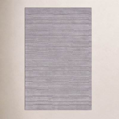 Elona Gray Hand-Tufted Wool Rug