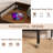 Zyauna Metal Bar Cart-437529864