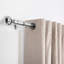 Heavy-Duty Adjustable Curtain Pole with Finials-673266169-673331137