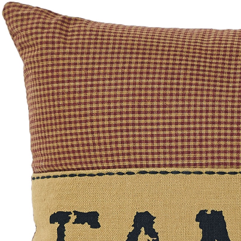 Heritage Farms Square Cotton Pillow Cover & Insert