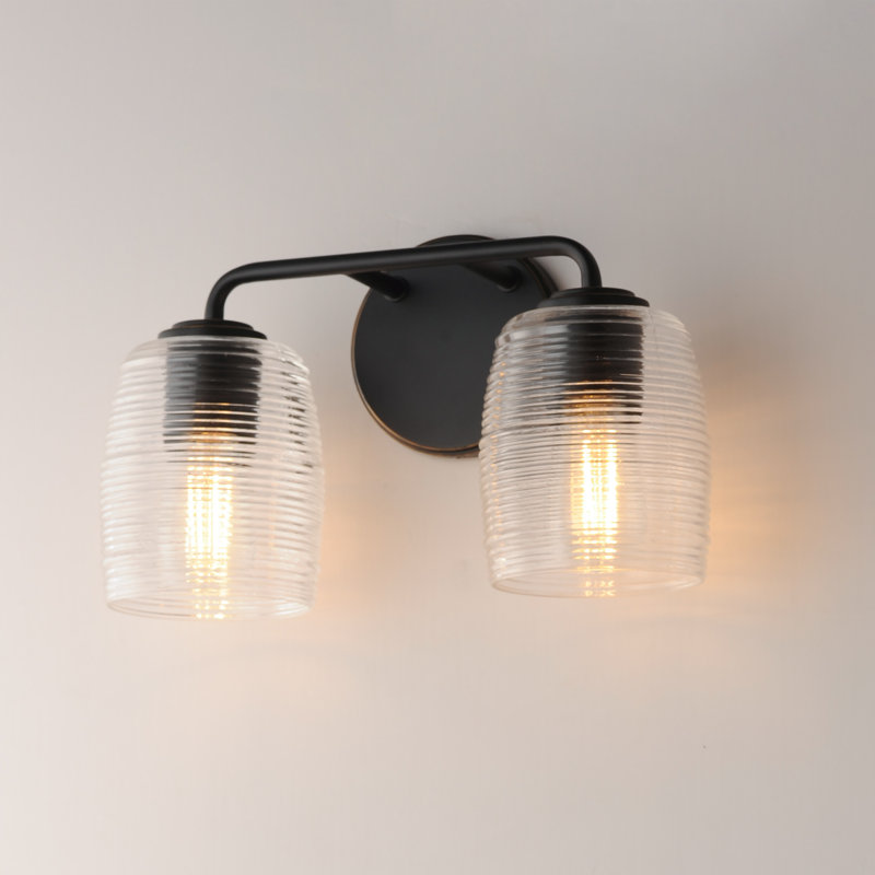 Honey-Wall Sconce, 2, Kentucky Bronze, 8.25" H x 14" W x 6" D