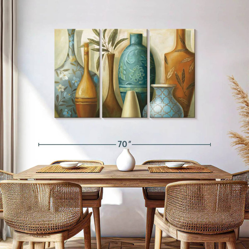 Senne Blue Morocco, 36" H x 57" W