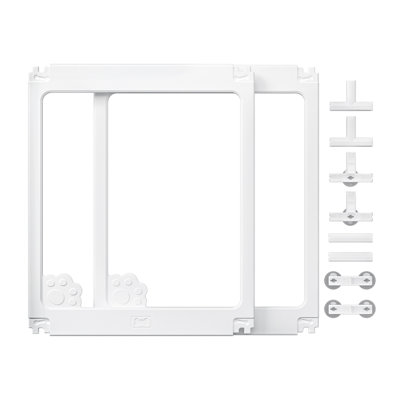 Ensemble d'extension pour enclos de jeu modulaire 2 pièces pour chien