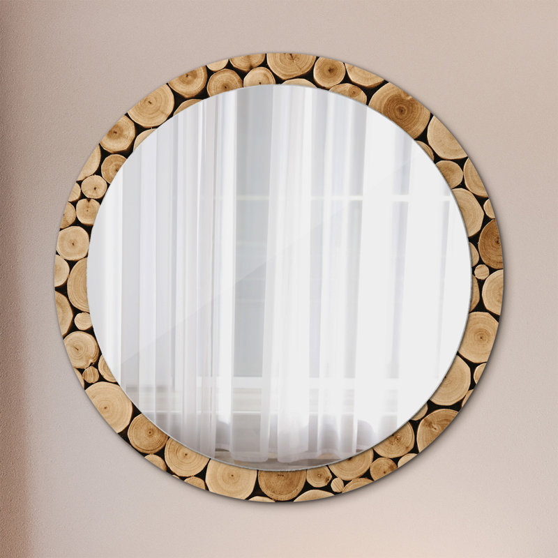 Huldar Glass Flat Wall Mirror