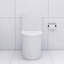 Toilette allongée une pièce - blanc