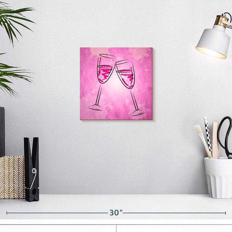 Verres à champagne Yarlin, H 10 po x l 10 po