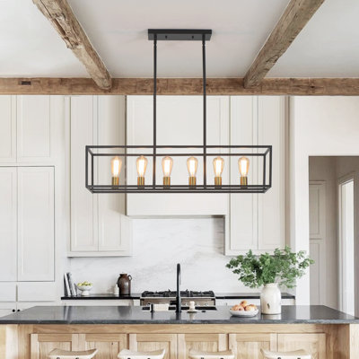 Bonnyview 6 - Light Dimmable Chandelier