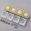 4 Pcs Shower Body Spray Jets Angle Adjustable Massage Spa Jet Wall-100761229