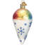 Ornement figurine suspendue en cône snow