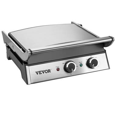 KENYON Frontier Portable 120-Volt Electric Grill in Stainless Steel