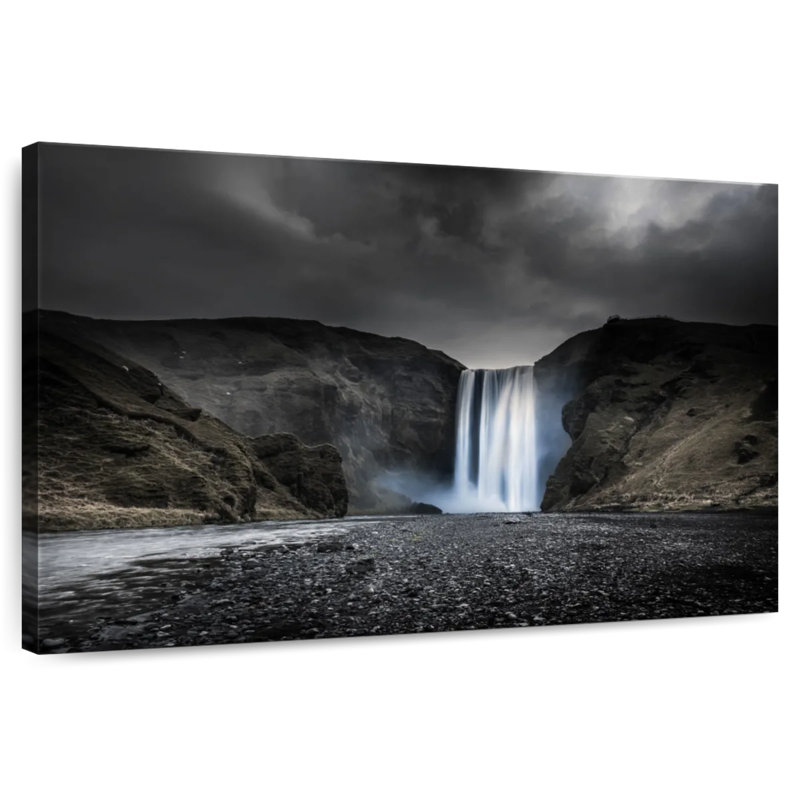 Island Waterfall, 32" H x 48" W
