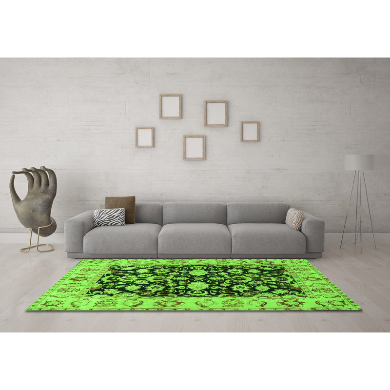 Performance Oriental Indoor Rug, Round 6'