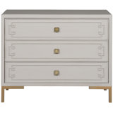 Mckinney Side Table In Wrenn With Metal Legs