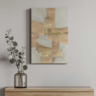 «Gold Pastiche II» par Michael Willett, reproduction d'art sur toile
