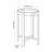 Talae Tray Top Cross Legs End Table