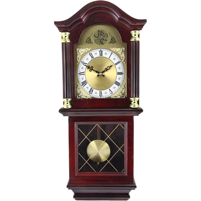 Cherry Oak Clock