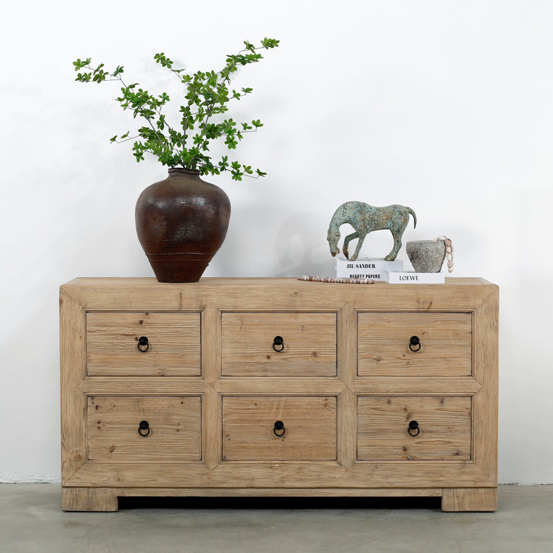 Capri 67.7'' W Solid Wood Sideboard