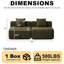 Canapé modulaire à compression Daijha-134316206