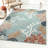 Burgas Coastal Machine Woven Polypropylene Power Loomed Indoor/Outdoor Area Rug in Blue-739571168