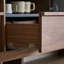 TV Stand with Black Walnut Veneer