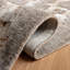 Tapis taupe en viscose / cuir / coton touffeté à la main Jarrell-65866762
