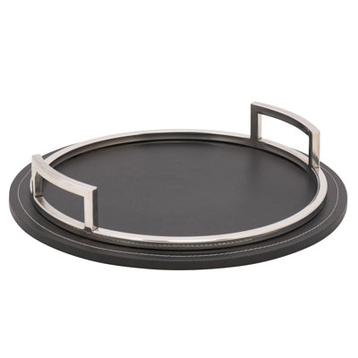 Plateau de meuble-lavabo latéral à poignées chromées