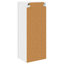 Vidaxl Hanging Cabinet With Storage Riga Smoked Oak 40 X 31 X 100 Cm-121217870