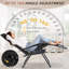 Ensemble de 2 chaises longues Zero Gravity, chaises de patio inclinables et pliantes avec porte-gobelet et appui-tête-249977771